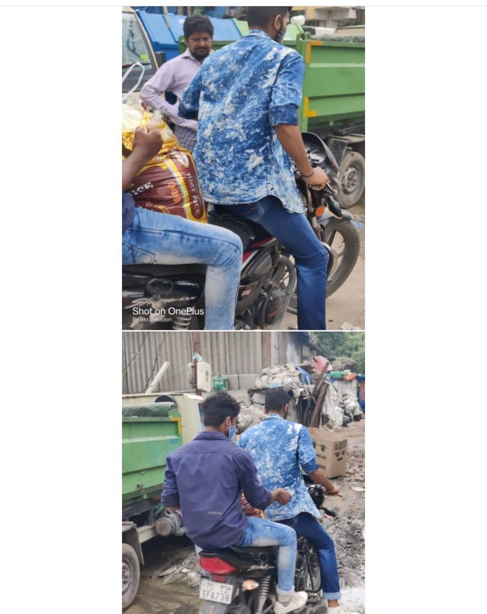 RangeenSena's tweet photo. @KTRTRS Hello sir this is Team #RYS (Rangeen Yuva Sena Foundation) from Hyderabad. 
We collaborated with Hyderabad @SwiggyInstamart collect leftover food raw items &amp; distribute at slum areas! It became very hard to carry to them! Do we have any possibility to have used 4wheeler! https://t.co/XY6OPxLJRx