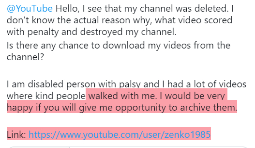 zenko1985's tweet photo. @YouTube Hello, Help me please!

Link: https://t.co/j8dD2fcMAH https://t.co/f23IjhCEBv