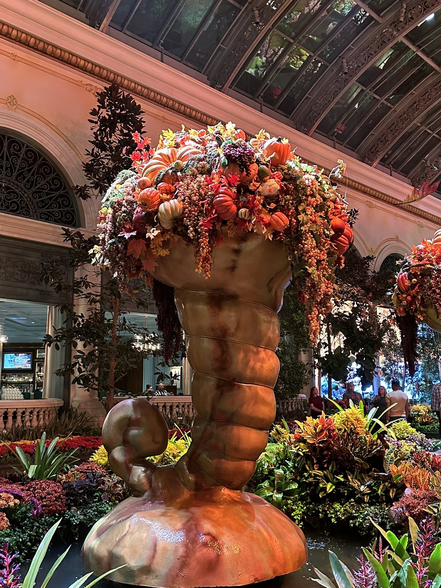 LisaJSmith's tweet photo. Beautiful places, beautiful things and places that smell amazing! I LOVE going to see the new designs at the Bellagio every season. Truly incredible.  #Bellagio #lasvegas #vegas #staycationday #fallcolors #fallsmells https://t.co/gsm6cL3lx1