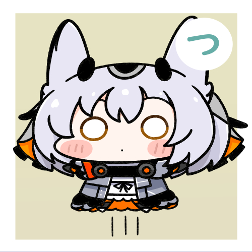 「つつかれると飛んじゃうプシスちゃん   Σ#アークナイツ #明日方舟 #Arkn」|Caのイラスト