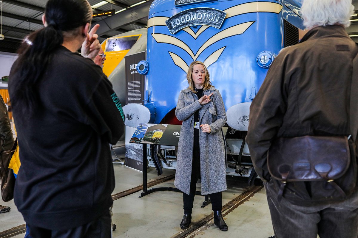 Thank you to @rarerockets for their BSL signed tours of Locomotion it was great to see so many people sign up for these. <a href="/LocomotionSHD/">Locomotion</a> @GWKNE <a href="/HeritageFundUK/">The National Lottery Heritage Fund</a> <a href="/DurhamWildlife/">DurhamWildlifeTrust</a> #Bigweekend