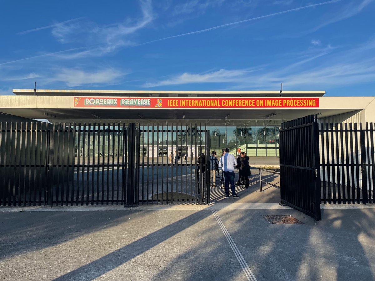 ieeeICIP's tweet photo. Welcome to #ICIP2022! We are excited to welcome the image processing community to Bordeaux, France for this year's event. View today's full schedule here, including Tutorials, Grand Challenges, PROGRESS Workshop, and VIP Cup: https://t.co/kwvVmZJCaZ https://t.co/KD2F7DUuxT