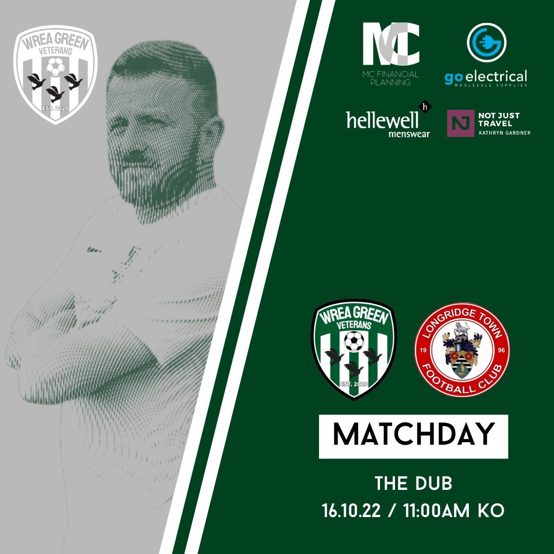 𝗠𝗔𝗧𝗖𝗛𝗗𝗔𝗬

The Ducks are finally back on The Dub this morning, as we take on <a href="/longridgeVets/">Longridge Veterans</a>. 

With a full squad today, it's bound to be a decent game 🙌🏻

#VERDÉ