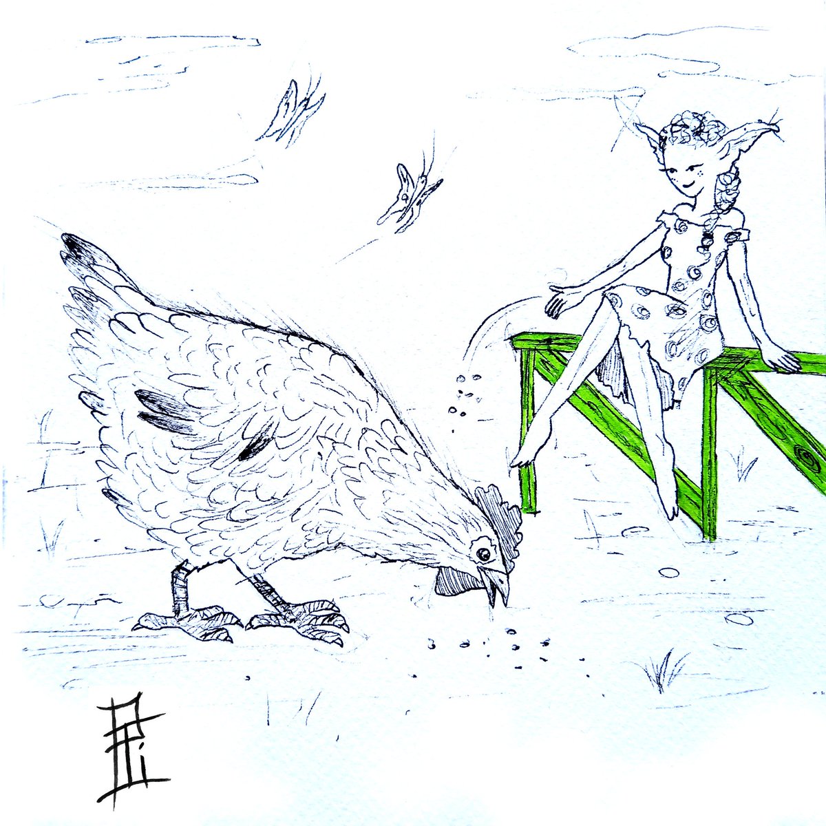 Perrine_Poirier's tweet photo. 🔥 INKTOBER 2022 🔥
.
Jour 16 - Fowl // Volaille
.
.
.
@PrintOclock
#inktober #inktober2022 #printoclock #illustration #drawings #draw #inkartwork #inkdrawing #inktoberday #inkart #ink #art #creation #artiste #artistontwittter https://t.co/ZnGsHr9jfD