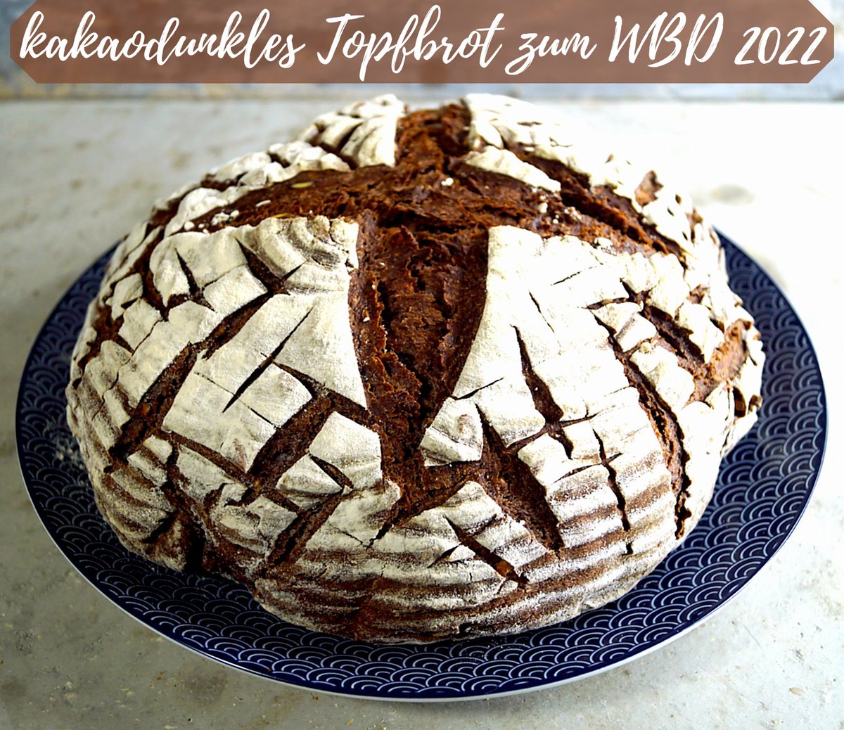 zimtkringel1's tweet photo. Dunkles Topfbrot mit Kakao zum #worldbreadday2022 https://t.co/GSHMvqR50t #wbd2022 #worldbreadday https://t.co/pdgo6qn4pe
