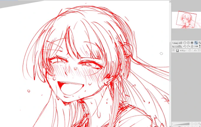 良い顔面描けたと思う 
