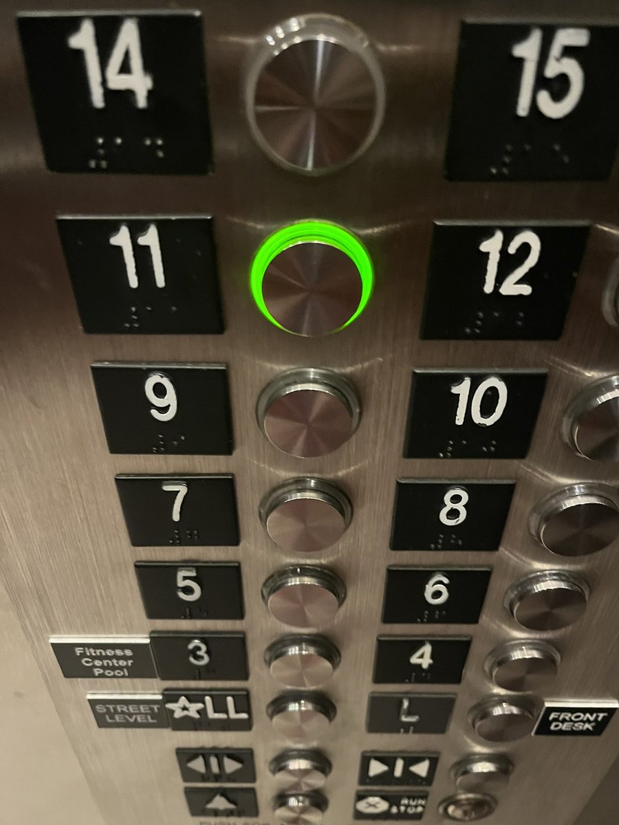 BlueWindGirl's tweet photo. It took me 3 days to notice thereโs no 13th floor at #AFSAM22 ๐ https://t.co/8YDpdfpGmv