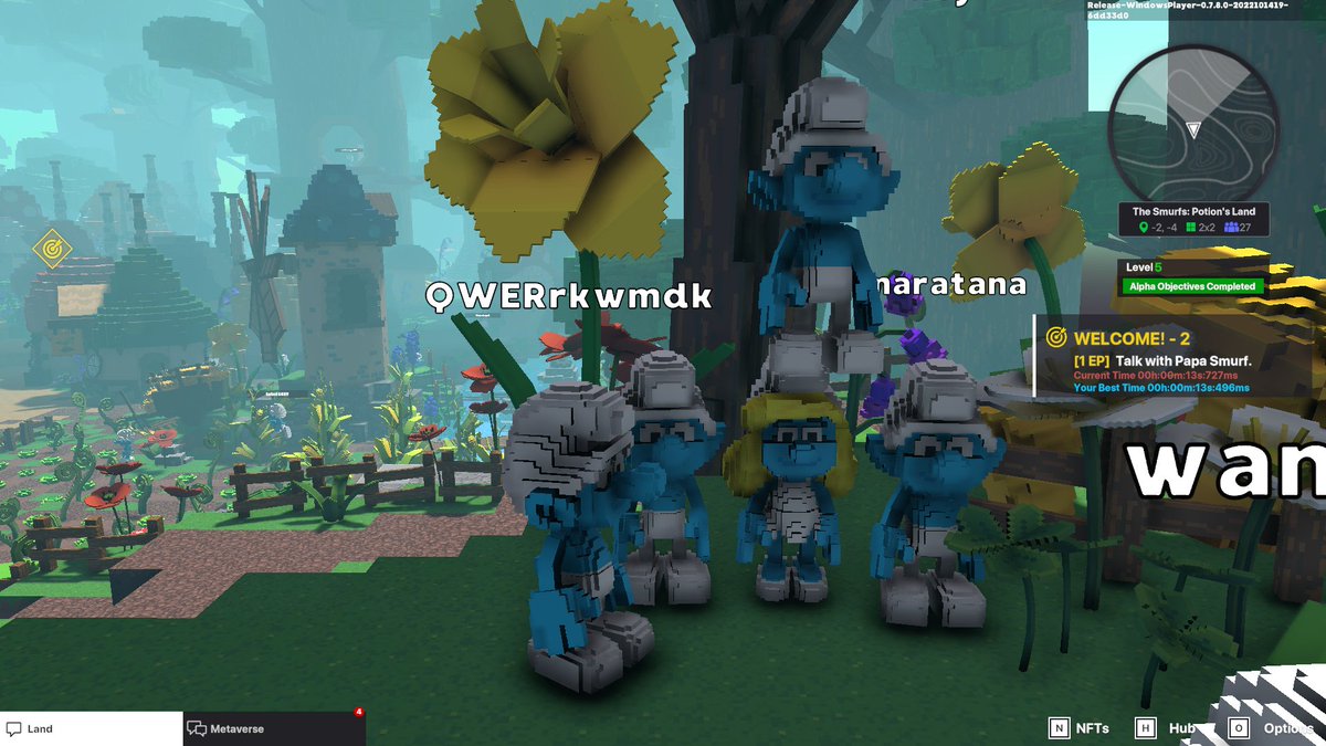 PIPOPIPO_ETH's tweet photo. @TheSandboxGame I just participated in The Smurfs Giveaway for a chance to win a Season 3 Alpha Pass! Check out my screenshot below! 👇

:) https://t.co/owxDoJXZiy