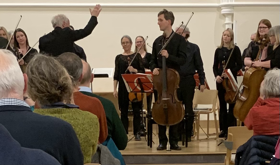 SinfCam's tweet image. A superb evening with Mozart and Tavener at Downing Place URC last night. Transcendent playing from Graham Walker, and a magnificent performance of the Gran Partita. Thanks to everyone involved! Until next time - 26th February at West Road Concert Hall, with Weber and Fauré.
