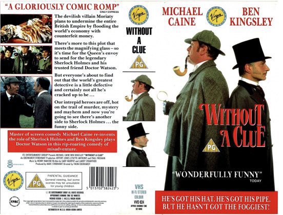 indieimmy's tweet photo. This morning at 10:25am on @TalkingPicsTV is the crime comedy #WithoutAClue starring Michael Caine and Ben Kingsley. https://t.co/PQfVgRYBuZ