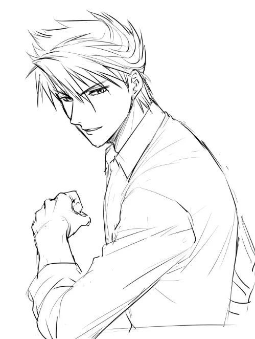 写経というより発作
だってもう何週間も推し描いてないんだもん 