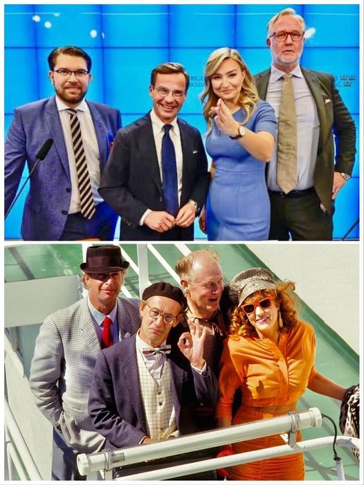 Bluesone1's tweet photo. Bara lägger den här... här.

En bild säger....

Samtiden! https://t.co/UJmBjOb8Et