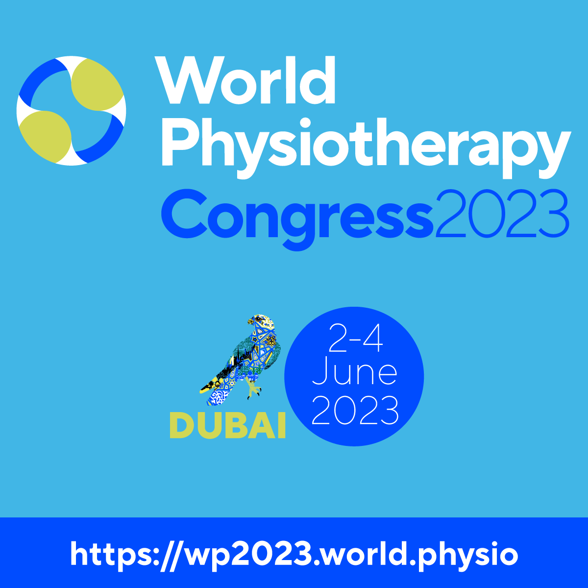 World Physiotherapy (@worldphysio1951) on Twitter photo Registration for #WorldPhysio2023 2-4 June 2023, opens soon!
Check out the registration fees and get ready to join the largest gathering of the #GlobalPT community ow.ly/zQOn50L8aae
<a href="/AWcpta/">Africa region of World Physiotherapy</a> <a href="/WorldPhysioAWP/">WorldPhysioAWP</a> <a href="/ERWorldPhysio/">Europe Region of World Physiotherapy 🇪🇺</a> <a href="/WorldPhysioNACR/">World Physiotherapy NAC</a> <a href="/WorldPhysioSAR/">World Physiotherapy SAR</a> Registration for #WorldPhysio2023 2-4 June 2023, opens soon!
Check out the registration fees and get ready to join the largest gathering of the #GlobalPT community ow.ly/zQOn50L8aae
<a href="/AWcpta/">Africa region of World Physiotherapy</a> <a href="/WorldPhysioAWP/">WorldPhysioAWP</a> <a href="/ERWorldPhysio/">Europe Region of World Physiotherapy 🇪🇺</a> <a href="/WorldPhysioNACR/">World Physiotherapy NAC</a> <a href="/WorldPhysioSAR/">World Physiotherapy SAR</a>