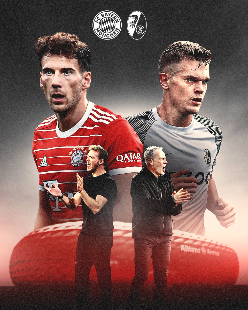 Roro89F's tweet image. Match du jour 🔴⚪️

🏆 Bundesliga (@Bundesliga_DE)
🆚 Freiburg SC 
🕰 19h30
🏟 :  Allianz Arena 
📲 #FCBSCF
📺 Bein Sports 2 (@beinsports_FR).

[📸 / @FCBayern]

#FCBayern #Bundesliga #MiaSanMia