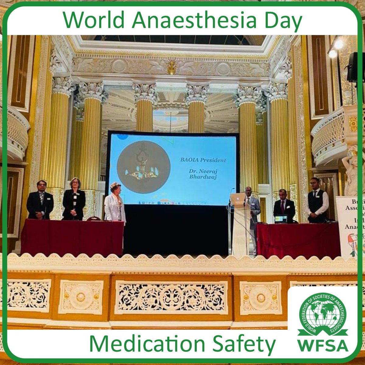 BAOIA8's tweet photo. Anaesthesia professionals are leaders in medication safety. https://t.co/DOVouOfBqT #WAD2022 MedSafe#WHO Medication without Harm # Global patient safety challenge. https://t.co/fSnBsjLmts
