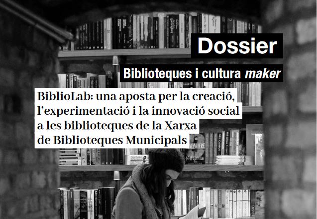 revistaItem's tweet photo. Divendres creatiu a #ArxiuITEM: '#Bibiolab: una aposta per la creació, l’experimentació i la innovació social a @bibliotequesXBM ’, per @EnricVilagrosa, @ester_omella i #MartaCano . #item68 dedicat a la #culturamaker https://t.co/08YIyxAHxT
#biblioteques #makers https://t.co/ajl8dd06sN