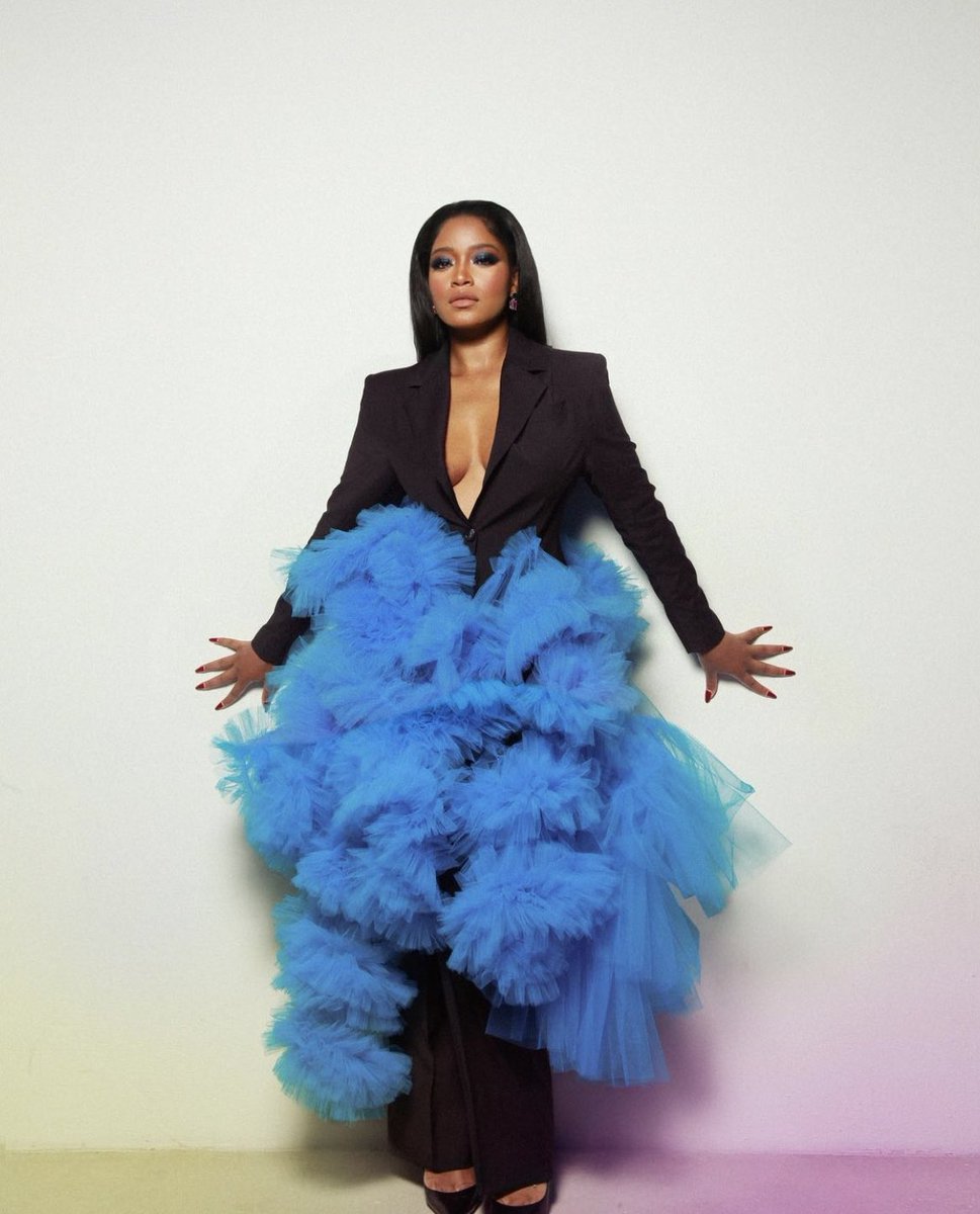 Pop Crave on Twitter "Keke Palmer for the 2022 Academy Museum Gala. 💙"