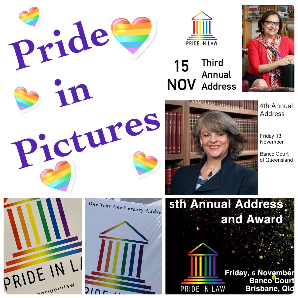 PRIDE IN PICTURES - On Friday, 11 November 2022, <a href="/prideinlaw/">Pride in Law</a> will return to the Banco Court and celebrate our 6th Annual Address.

To purchase your tickets for the 6th Annual Address please go to the following Eventbrite link: eventbrite.com/e/415822756057

#prideinpictures #prideinlaw