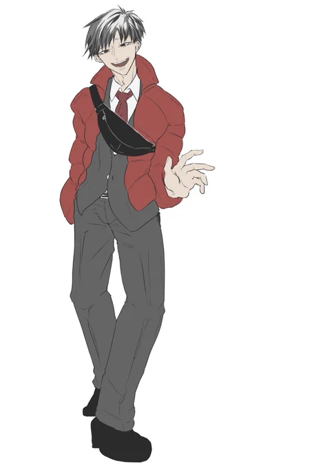 ざっくり色分け庭師HO4おじさん 