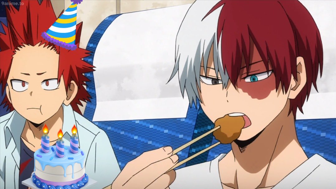 สุขสันต์วันเกิดนะคิริชิมะ ขอให้นายมีความสุข— อย่าลืมเป่าเค้กด้วยล่ะ