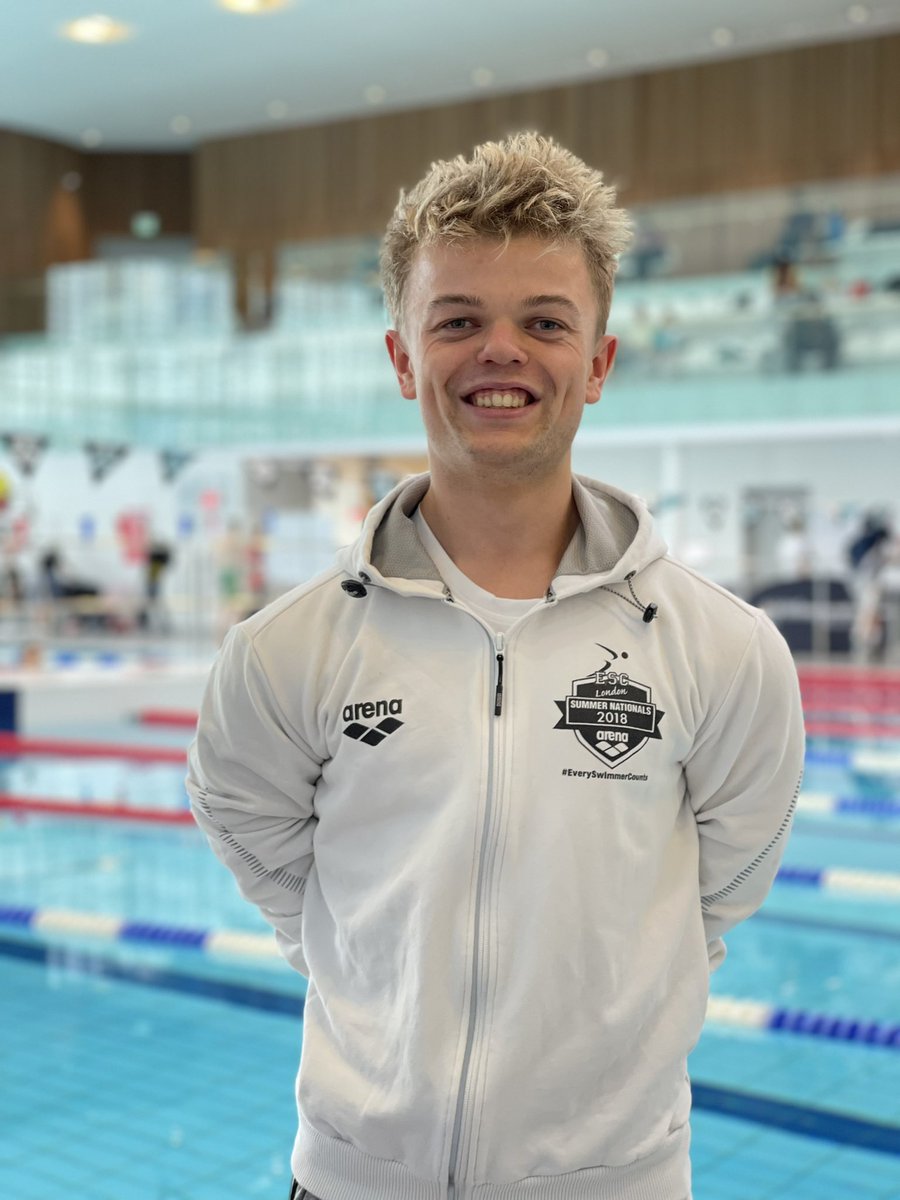 Huge congratulations to @will_perryy on two new British Para records at the @winchestercityswim Autumn Meet in the SB6 category for 50 & 100 Breaststroke . Great job Will 👏👏🇬🇧@arenaUK_ @britishswimming