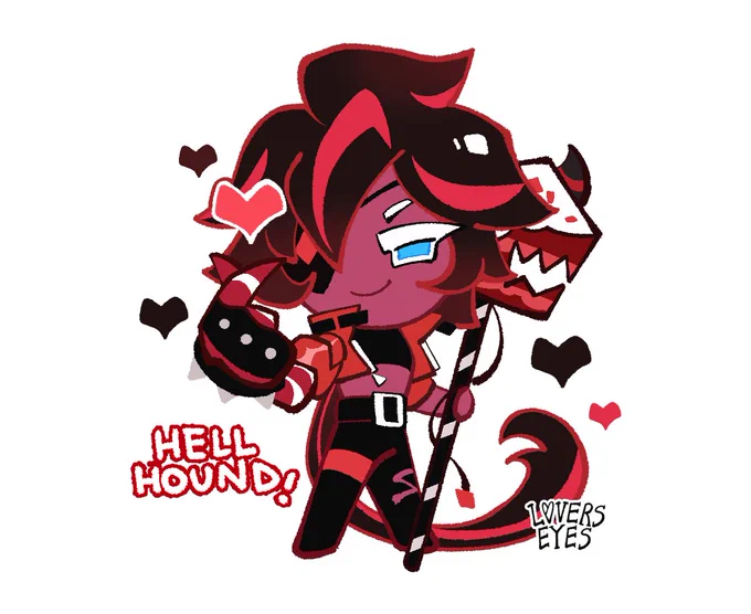 B.A.D.4 HELLHOUND!!  #cookierunkingdom 
