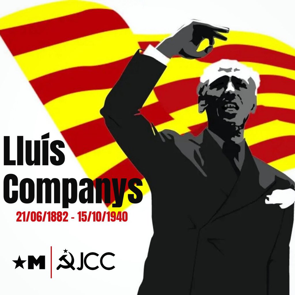 El 15 d’octubre de 1940 era afusellat pel franquisme el president #LluísCompanys