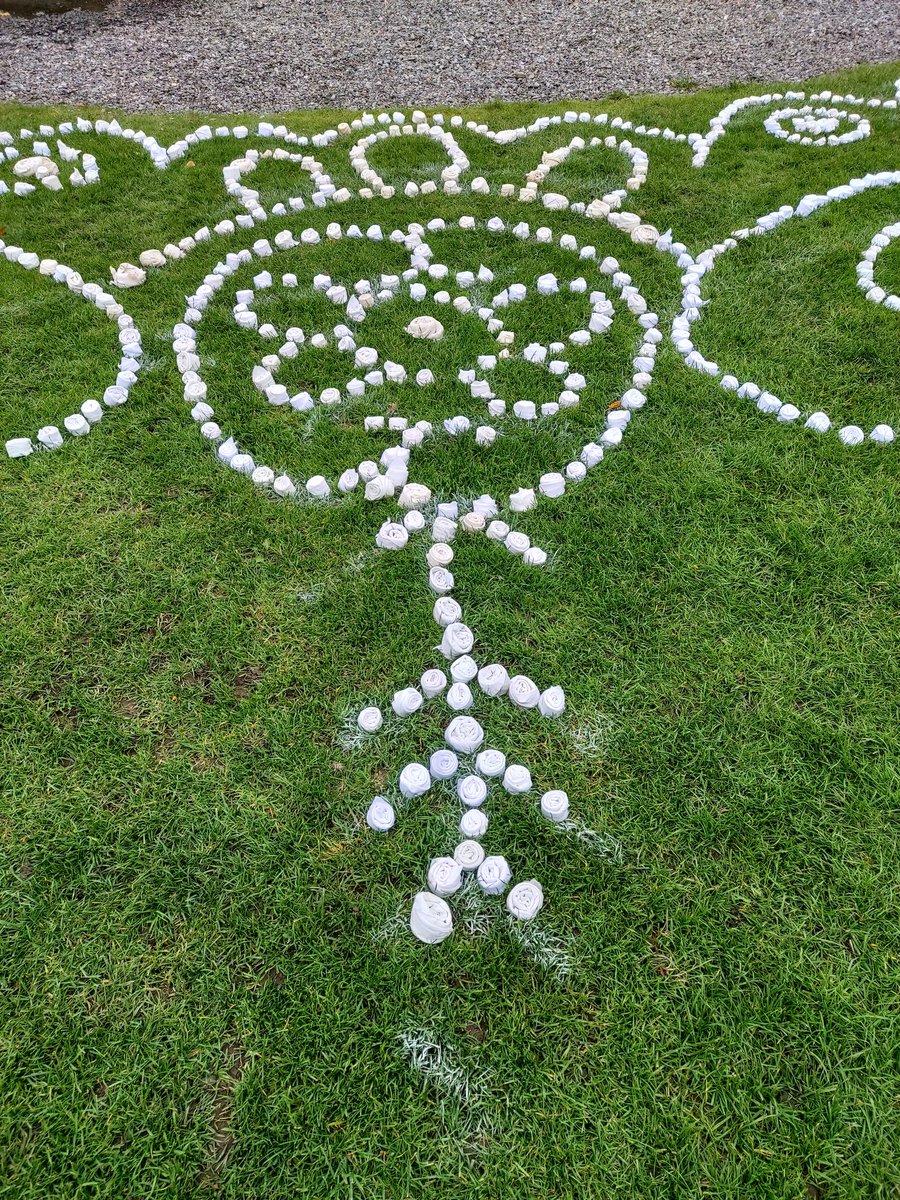 colm_oshea's tweet photo. Wonderful contemplative work in Iveagh Gardens today, work by Miriam McConnon and @JessicaTraynor6 https://t.co/EF3YaFxHPI