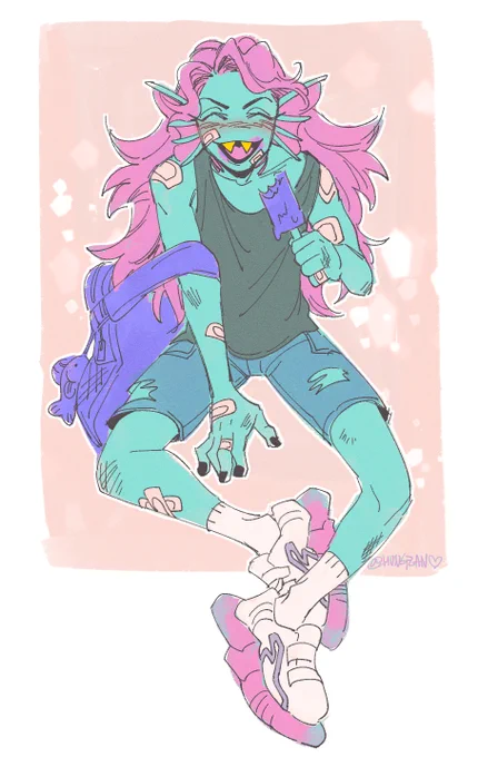 초딩 언다인~~ #Undyne 