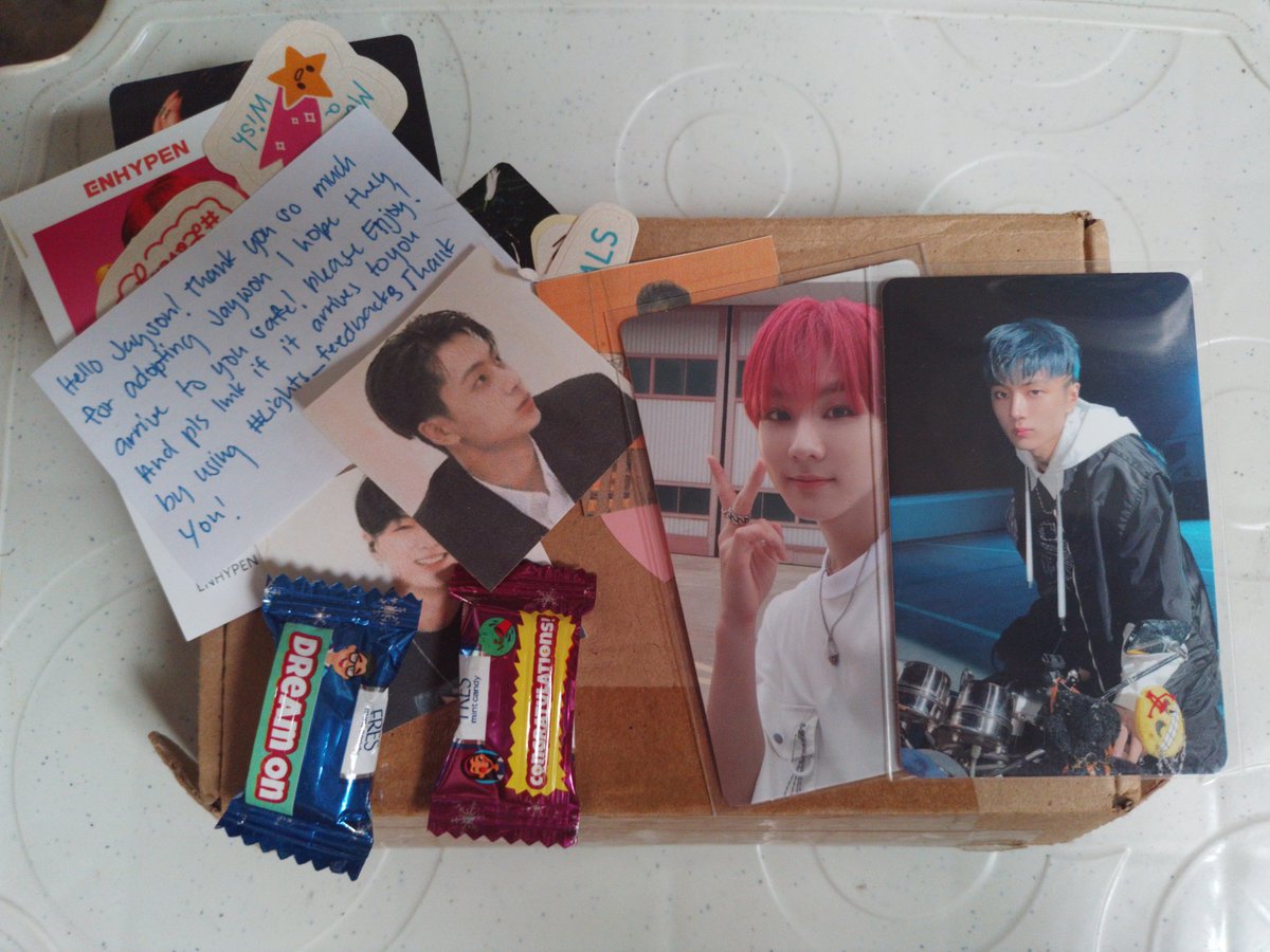 vebsnmn's tweet photo. Hello veb @lightsx__ Thank you very much for this jaywon pc Sa Susunod ulit na Transaction natin
Grabe spark malala 🥰💖 #Lights_feedbacks https://t.co/PWiyvj3CAa