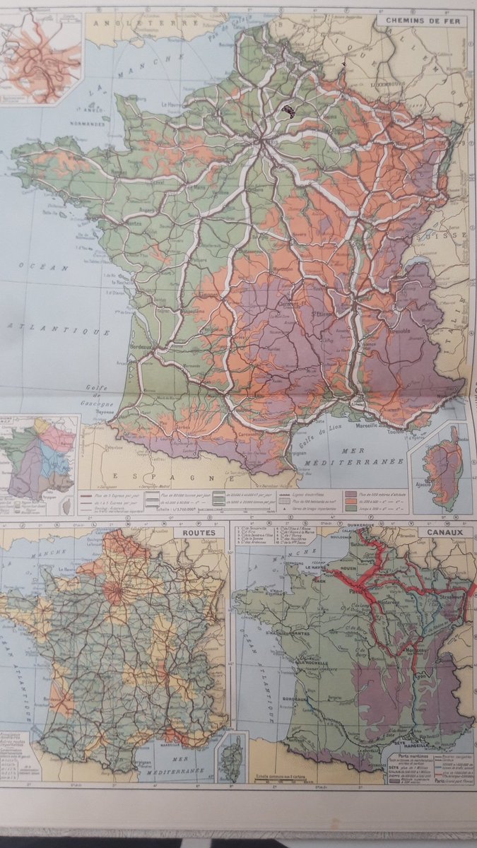 ohunlivre's tweet photo. J'adore les atlas! Ici, celui de P.Gourou chez Hachette en 1954 https://t.co/FxizDeX1oL