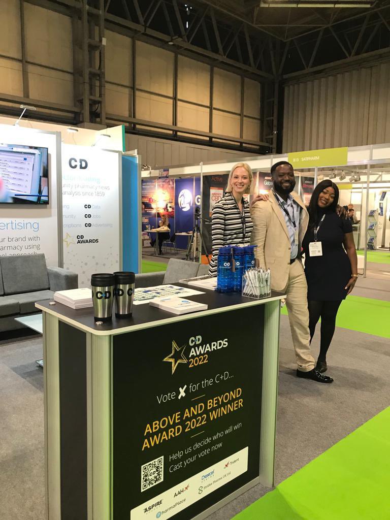 ChemistDruggist's tweet photo. We’re at @pharmacyshow! Come and say hi at our stand (B25) and check out the different sessions we’re hosting at the Professional Development &amp; Careers theatre #PharmacyShow2022 https://t.co/e7jlDVngTF