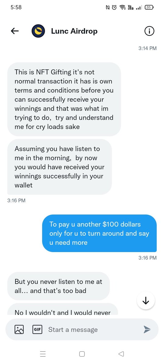kingcrypto1981's tweet photo. Scammer https://t.co/RUXkgoxn3M