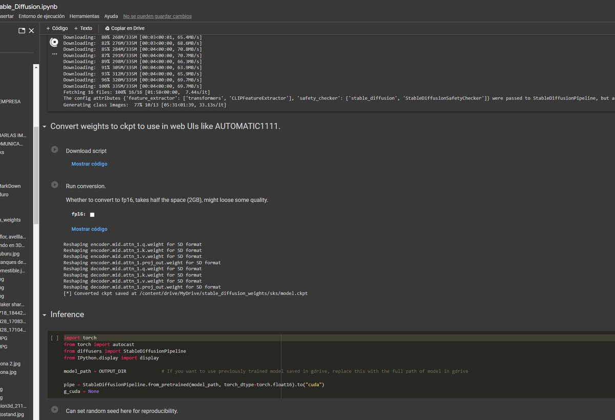 Gracias a <a href="/AISaturdays_ES/">SaturdaysAI 🤖👩‍💻</a> y personas como <a href="/DotCSV/">Carlos Santana</a> y <a href="/jaimealtozano/">Jaime Altozano</a> estoy explorando el increible mundo de la #IA generativa de imagenes con htas como #stableDifusion y #dreambooth . Aqui mis primeros resultados, muy mejorables. Fascinante.