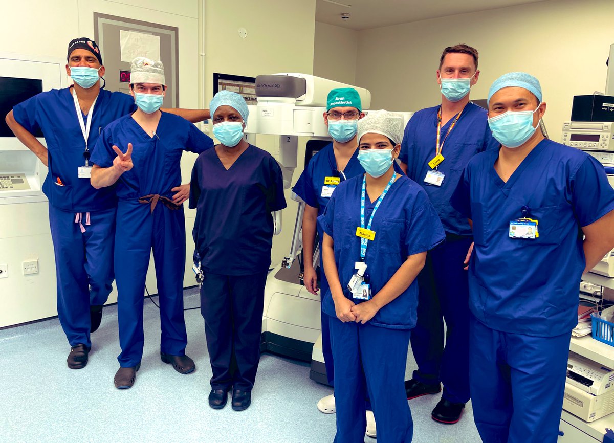 4 robotic nephrectomies

1 amazing robotics team

our 1st 4 case nephrectomy HIT list <a href="/RoyalFreeNHS/">Royal Free London</a> was a success! done by 5pm and all patients ready for home &lt;24h later 😎

twice the patients with half the LoS

strong teams are crucial to deliver accelerated surgical recovery 💪🏽