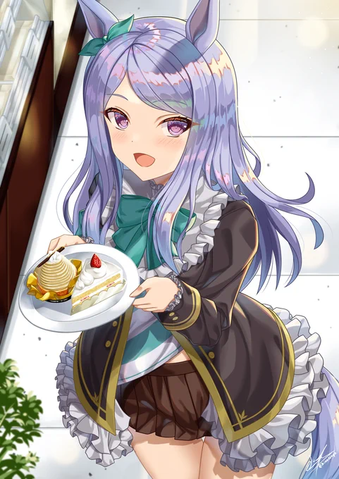メジロマックイーンとケーキ食べ放題#ウマ娘 
