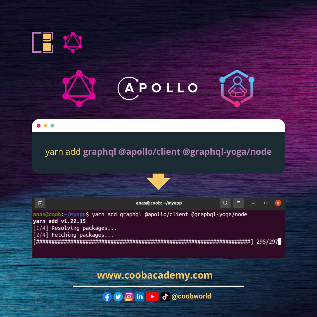 COOBworld's tweet photo. Watch our tutorial to use GraphQL(Client &amp; Server) with NextJS in a real-life project structure:
https://t.co/KZ3LMZdZSf

OR

Read the full article on:
https://t.co/bWujbgobE9

#GraphQL #nextjs #javascript #ReactJS #coob #programming #coding #100DaysOfCode https://t.co/e7KKbrXdMC