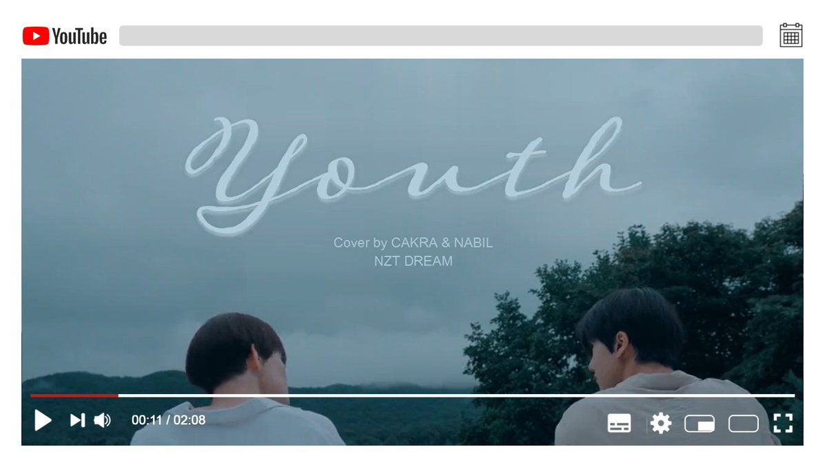 NZTDREAM_ofc's tweet photo. ⠀
⠀
🔔 𝐘𝐎𝐔𝐓𝐔𝐁𝐄 𝐍𝐎𝐓𝐈𝐅𝐈𝐂𝐀𝐓𝐈𝐎𝐍 
      𝗡𝗭𝗧 𝗗𝗥𝗘𝗔𝗠
      Just uploaded a new video :
      ━━━━━━━━━━━━━━━━━━
                        YOUTH
       COVER BY NABIL, CAKRA
         Original by Bagas Cahya
⠀
⠀ https://t.co/3GPeRHrhTQ