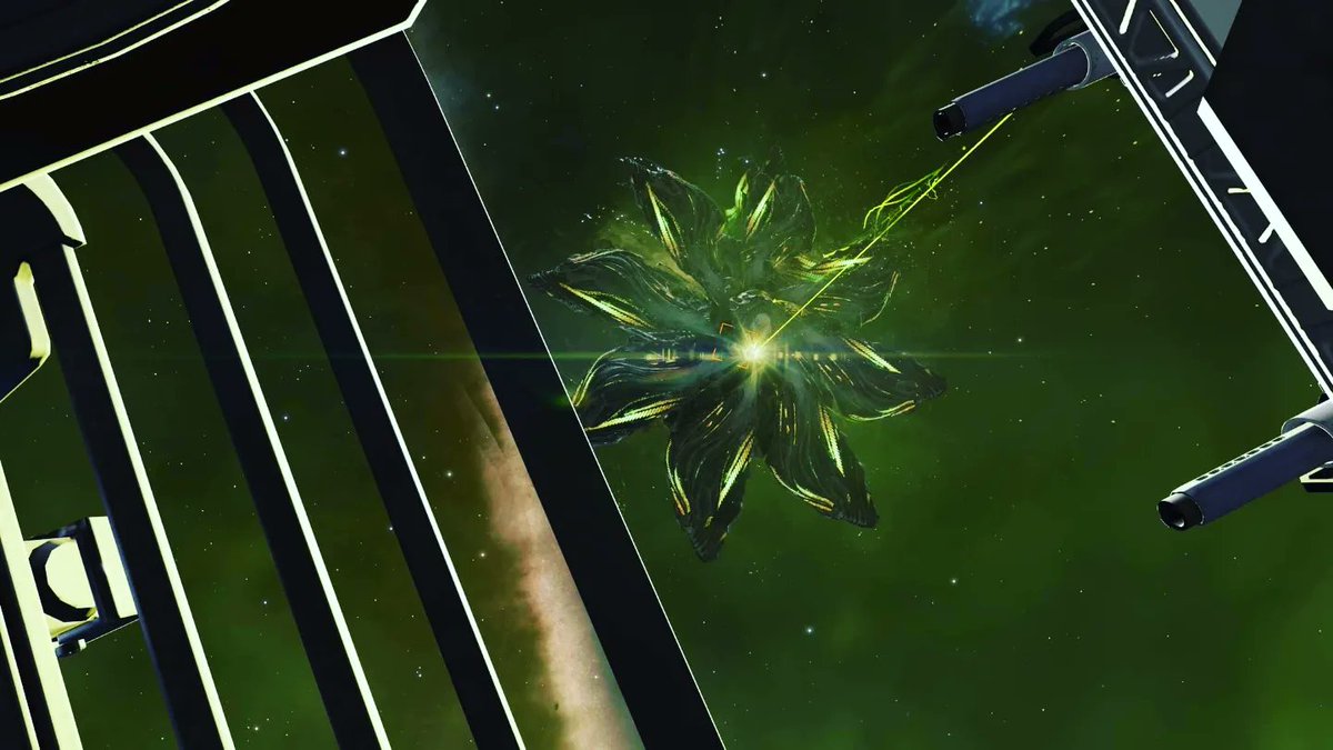 mizzrottie's tweet photo. Minding my own business gathering mats and this #thargoid swoops in and disturbs me for a quick scanny scan 👽 #EliteDangerousOdyssey #elitedangerous #space #moon #gaming https://t.co/j7pIzfPKZ9