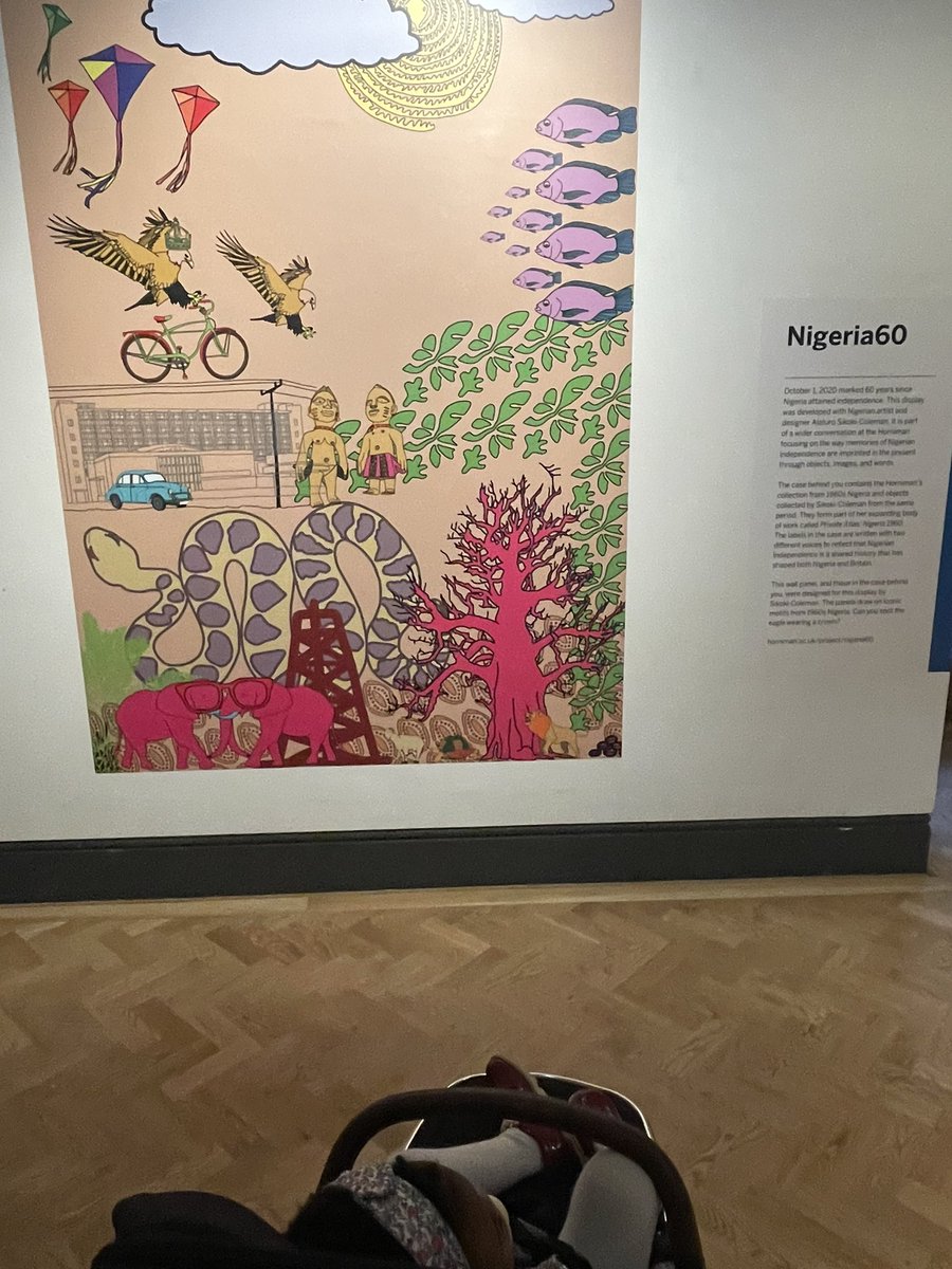 danniisgreat's tweet photo. Loved visiting the World Gallery @HornimanMuseum again. 
One of the few permanent African history museum collections in the U.K.
What a great #maternityCPD opportunity it is for teachers in south London! @maternitycpd #BlackHistoryMonth #MTPTproject https://t.co/dazN1bva3z