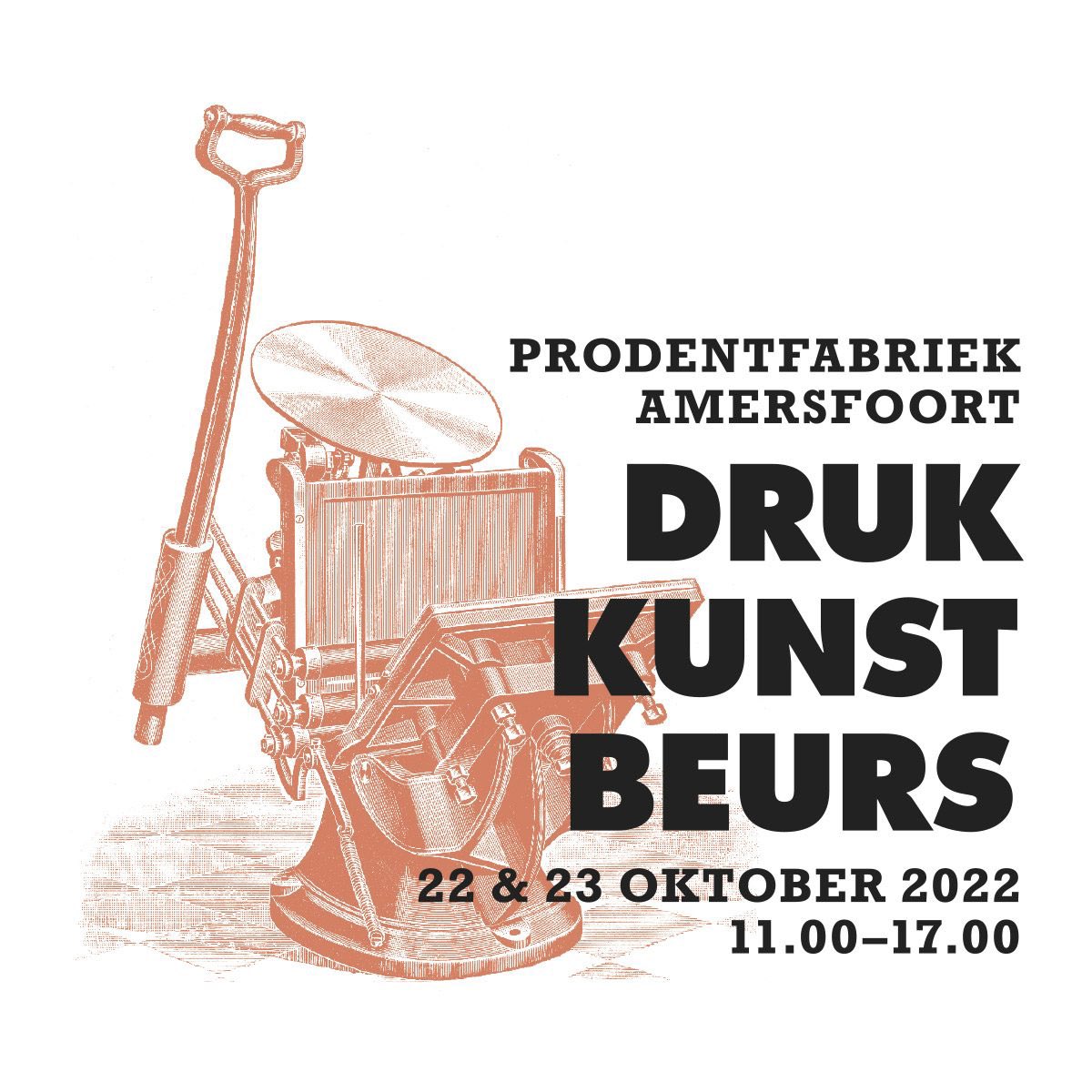 Gratis toegang voor de grootste Drukkunstbeurs van Nederland. Dit jaar in Amersfoort! 

Drukwerk in de Marge organiseert op zaterdag 22 en zondag 23 oktober de Drukkunstbeurs in de Prodentfabriek in Amersfoort.