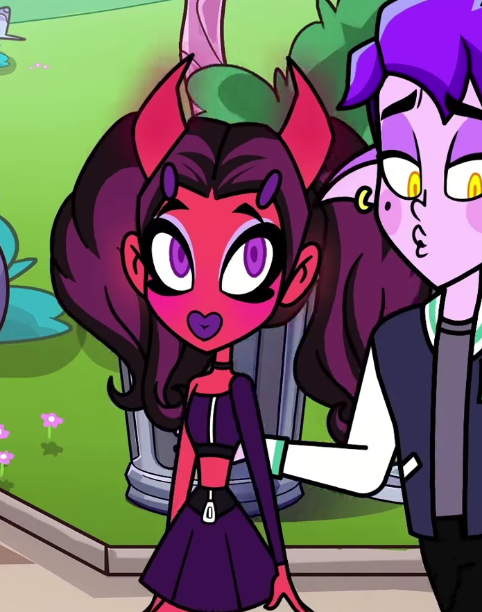 Succusbus Rixie @RoseWithClothes @Charlie10221 This succubus is pretty too 💅
