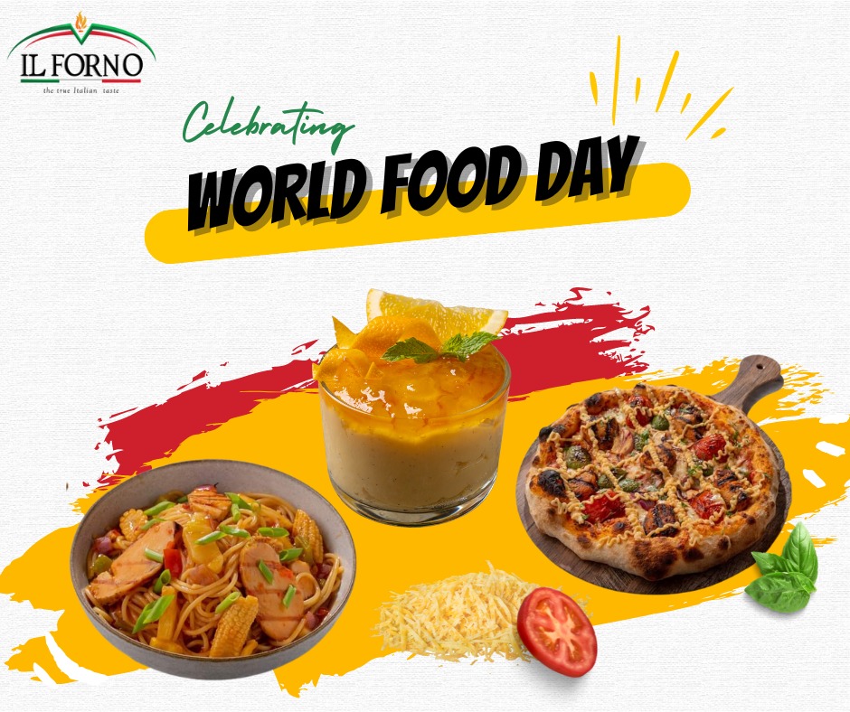 ILFORNOUAE1's tweet photo. Happy International Food Day to all the foodies out there. Who's planning to visit Il Forno today? Let us know in the comments below. 😀

#ilfornouae #worldfoodday #internationalfoodday #foodiesofuae #uae #italiancuisine https://t.co/9fq4dwu6uY