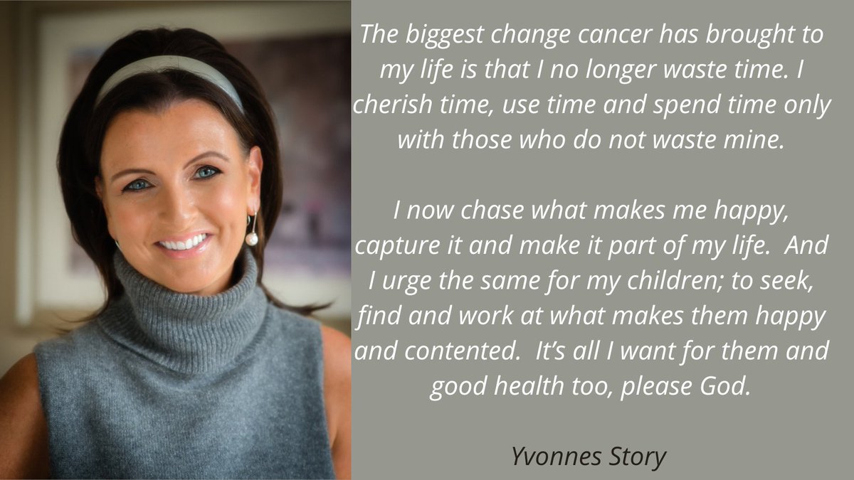 Yvonne was diagnosed in November 2009. Having felt an abnormality in her breast and hearing all the messages about breast checks, she went to her GP who referred her to a specialist. Five days later, she was given her diagnosis.
Read her story : 
surviveandthrive.ie/cancer-stories…

#BCAM