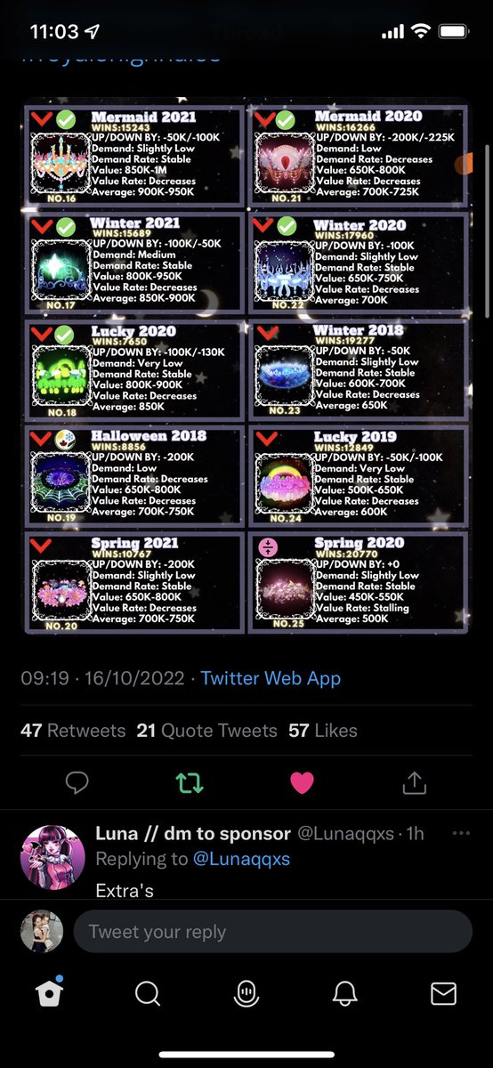 xroomsx's tweet photo. @Lunaqqxs Done with extras! @lovecherrymtn  
mer21 or halloween 18 <3 https://t.co/4cwPk9jsVx