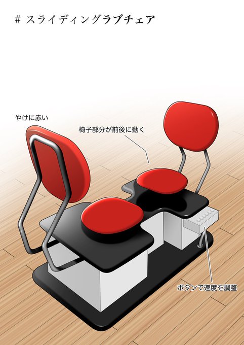 田舎のラブホで初めて出会ったエッチな椅子(再掲) 