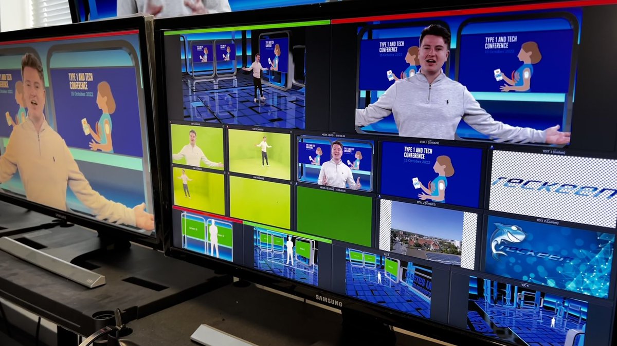 JamieloweTV's tweet image. Thank you for tuning in to the @diabetesuk #type1andtech conference. All the lovely messages are so nice to read! 

If you missed it you’ll be able to catch up soon and major thanks to @disruptiatv for providing a studio and top notch engineers to make it look so amazing!