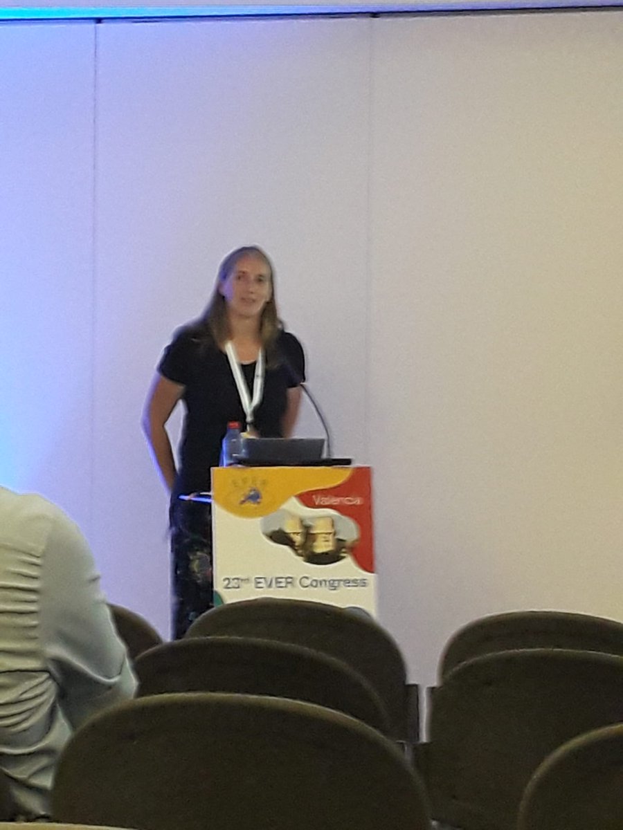 Amy_Findlay_PhD's tweet photo. Fab few days at #EVER2022 with @cm_stanton presenting our work from @vvitart2 lab, meeting a lot of great people and discussing #EyeGenetics , now to relax at the beach ⛱️ https://t.co/rk9Xgc9BbE