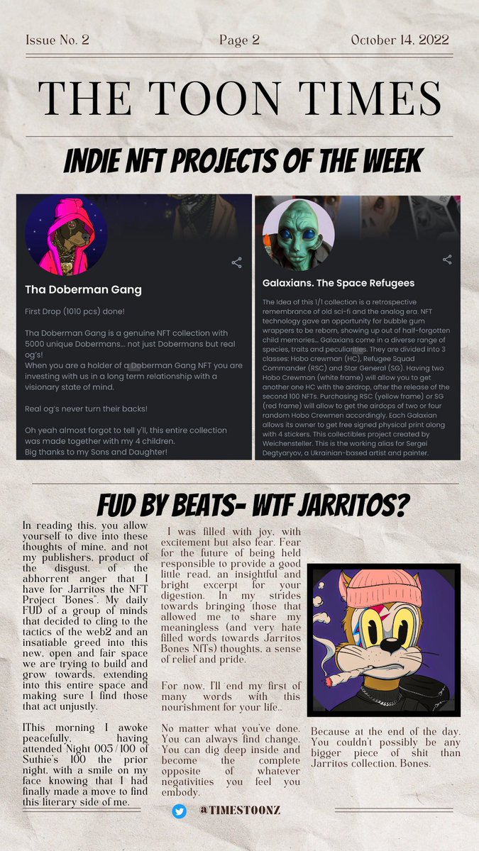 page 2 - @dobermangangnft x @GalaxiansNFT #indieinweb3