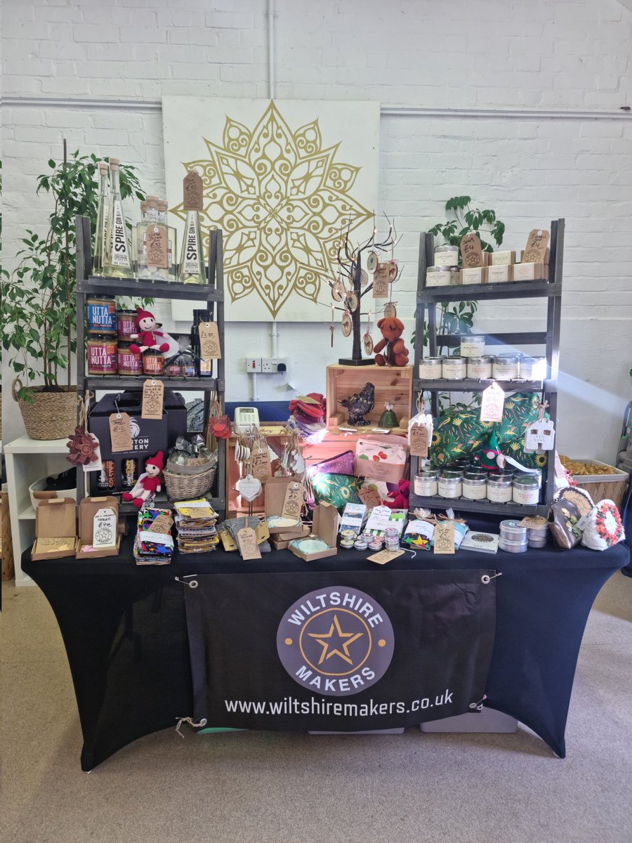 All set up at The Ginger Piggery Market at Boynton, Wiltshire! Here until 2pm ⭐️
